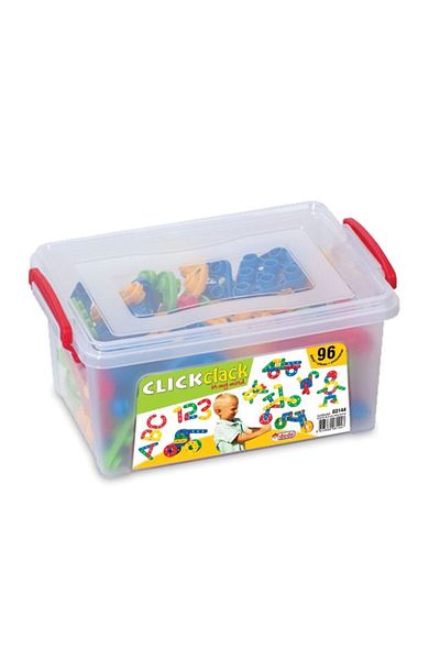 DEDE 96 Piece Clıck Clack Puzzle Small Box