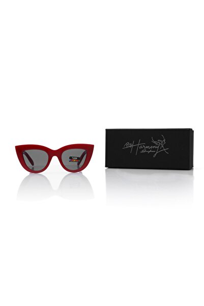 By Harmony Bh 19770 Opaque Red Women's Sunglasses