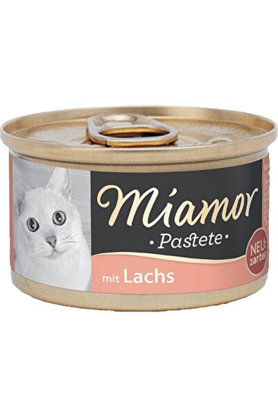 Miamor 6 ADET MIAMOR PASTETE SOMONLU KEDI KONSERVESI 85 G