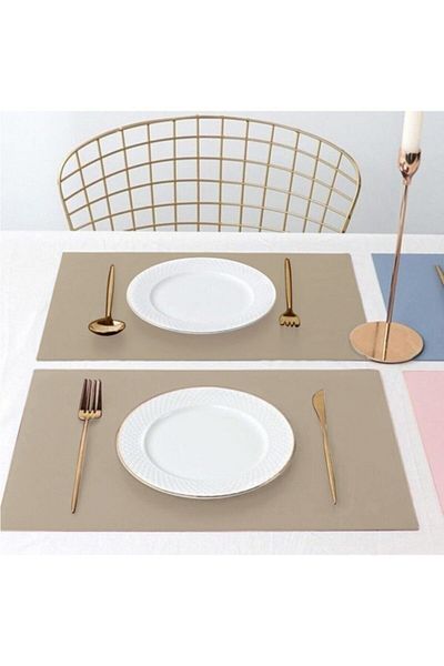 Esafe Home 8 Τεμάχια Δερμάτινο Αμερικάνικο Σέρβις 35x43