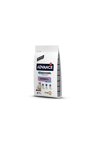 Advance Cat Sterilized Hairball Hindili Kısır Kedi Maması 10 Kg