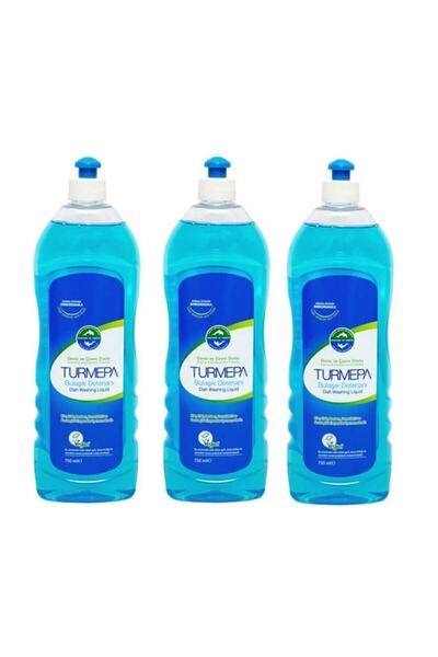 Turmepa Elde Yıkama Bulaşık Deterjanı 750 Ml X 3 Adet