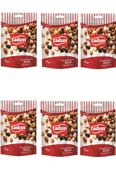 Tadım Karışık Kuruyemiş Klasik 75 Gr X 6 Adet