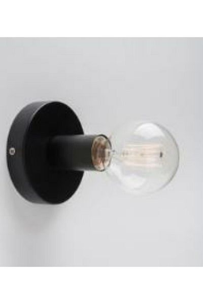 demet habek mylights S Retro Rustic Black Wall Lamp Sconce