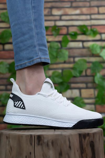 Riccon Unisex bílé tenisky 0012430
