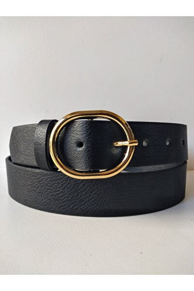 Tekin Saraciye Χρυσή Οβάλ Πόρπη Γυναικεία Ζώνη