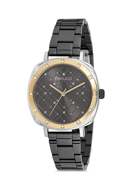 Ferrucci Kadın Siyah Kol Saati