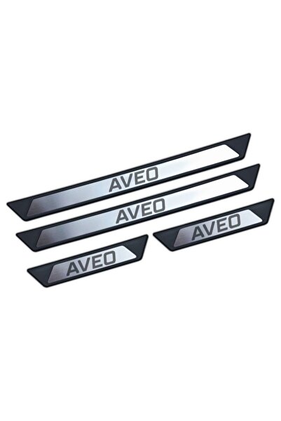 KromGaraj Chevrolet Aveo 2 Sd Krom Kapı Eşik Koruması 2011 Üzeri 4 Par
