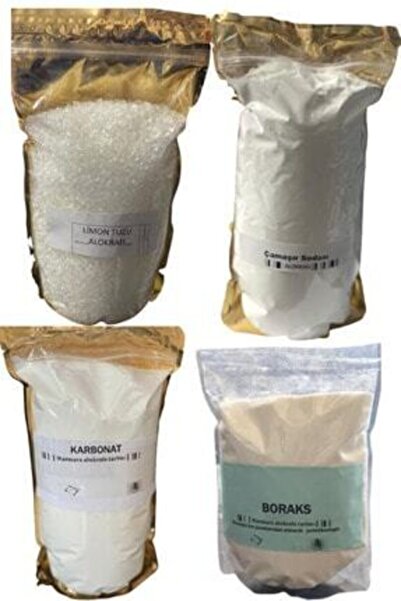 naturalköyürünleri Boraks 1 Kg + Çamaşır Sodası 2 Kg + Karbonat 2 Kg + Limon ...