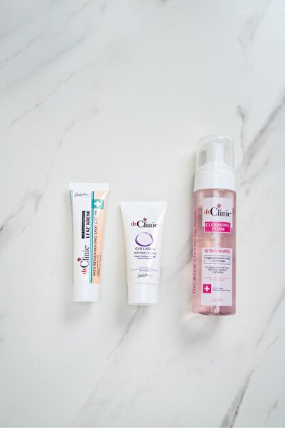 Dr. Clinic Cilt Bakım Seti (leke Kremi + Collagen Krem + Köpük) 3'Lü