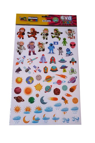 Nova Color Astronomy Space Sky Meteorology Eva Sticker