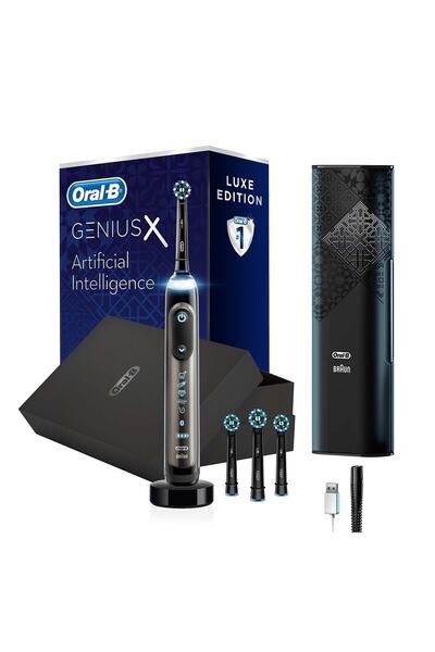 Oral-B Genius X Aı Luxury Antrasit Şarj Edilebilir Diş Fırçası