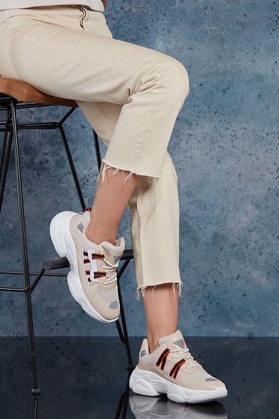 DARK SEER Sneakers - Beige - Wedge