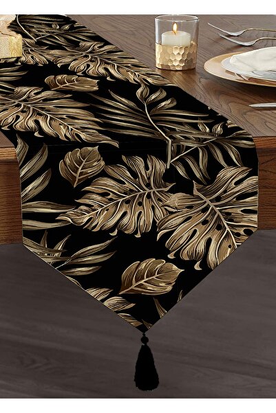 Realhomes Alergăre triunghiular de chenille cu design special cu model de fru...