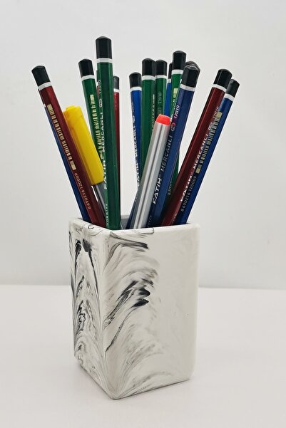 hediyeburda Suport stilou pătrat de beton