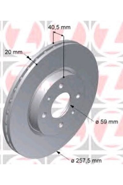 BENDİX Disc Brake Mirror Front 561861 Doblo 1.3 Jtd Albea Haval Tempra 2.0