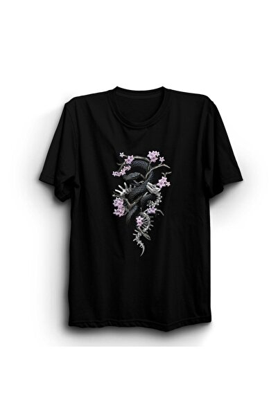 The Fame Tricou Snake, Flower, Design, Snake In The Flowers