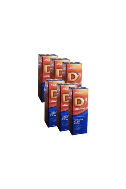 Balen Vitamin D3 20ml Liquid 6 Pieces