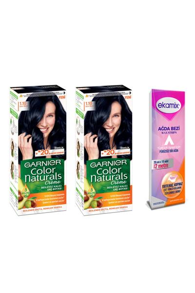 Garnier Color Naturals Set Boya 1-10 Gece Mavisi 2 Adet