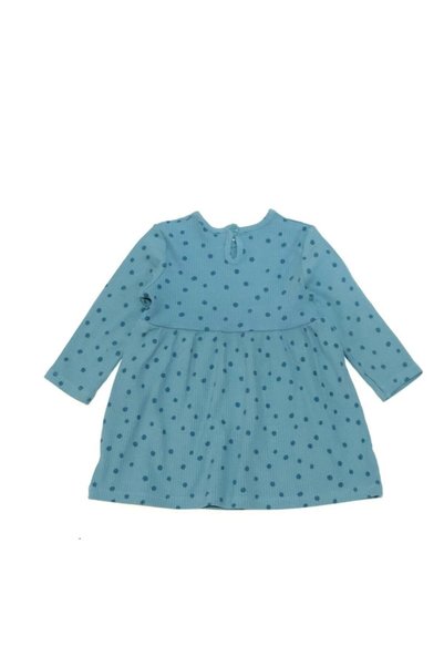 Çipil Green Polka Dot Dress