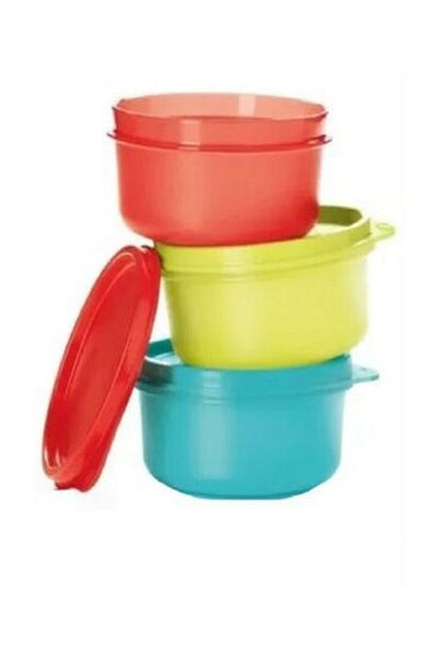 Tupperware Candy Triplets Mini Storage Container Set of 3