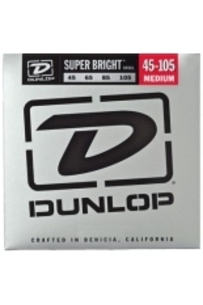 Jim Dunlop Dbsbs45105 - Super Bright 4 String Guitar String 45-105