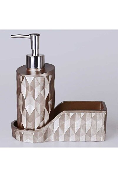 By Selim Δοχείο υγρού σαπουνιού κουζίνας Prizma Mink