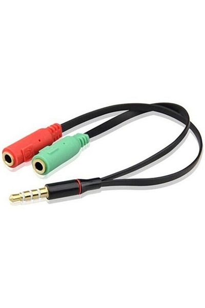 Concord Headphone Audio Microphone Splitter Converter Multiplexer Cable