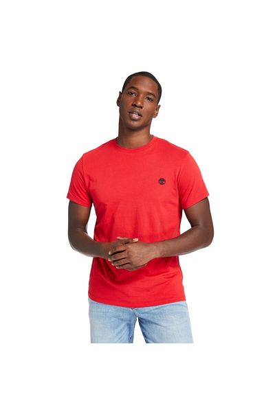 Timberland SS DUNSTAN RIVER JERSEY C Kırmızı Erkek T-Shirt 101096716