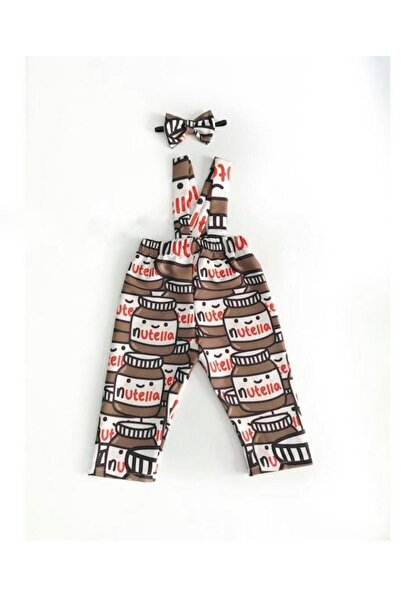 Anne Kız Tasarım Unisex Çocuk Beyaz Tulum