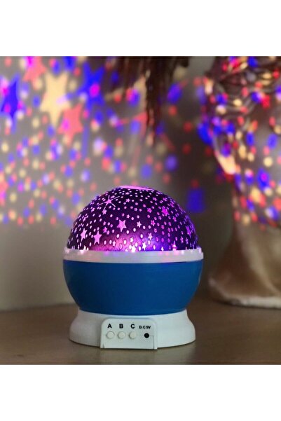 Genel Markalar Pilli Ve Usb Girişli Çok Fonksiyonlu Star Master Dönen Projekt...