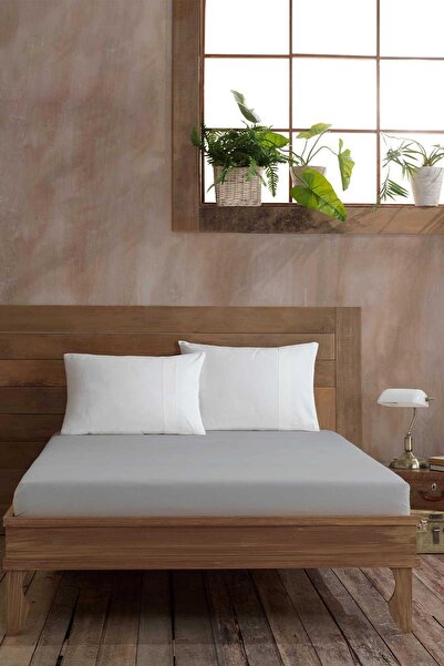 Elart Gümüş Lastikli  Çift Kişilik Çarşaf Takımı