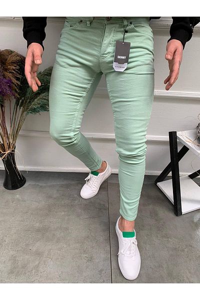 Ser Joven Ανδρικό παντελόνι Mint Slim Fit