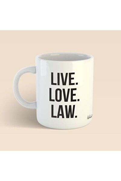 Bikutumutluluk Hediyelik - Avukat Hediyeleri - Live Love Law Avukat Kupa