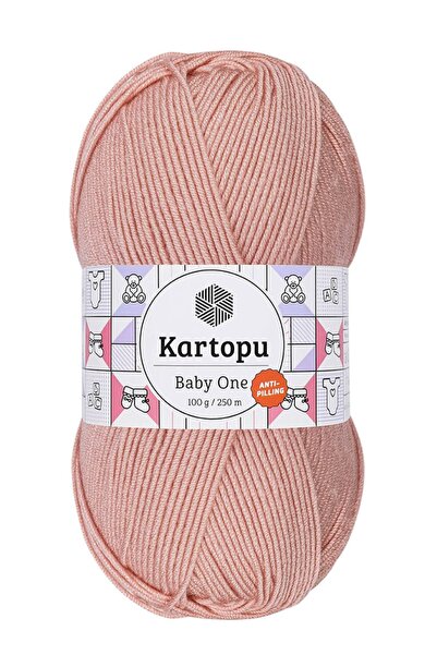 Kartopu Baby One %100 Anti-pilling Bebek Yünü Pudra Tüylenme Yapmaz K258