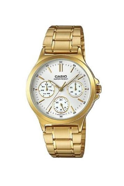 Casio KadınAltın Kol Saati Casıo Ltp v300g 7audf