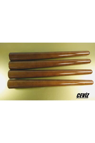 NMN GROUP Ahşap Vernikli 28 Cm Kütük Masa Orta Sehpa Zigon Ayağı