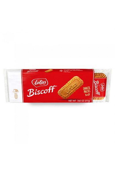 Lotus Biskoff Caramelized - 50X6.25G 312.5g Biscuits