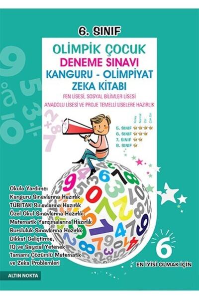 Altın Nokta Basım Yayın Altın Nokta Yayınları 6.sınıf Olimpik Çocuk Deneme Sı...