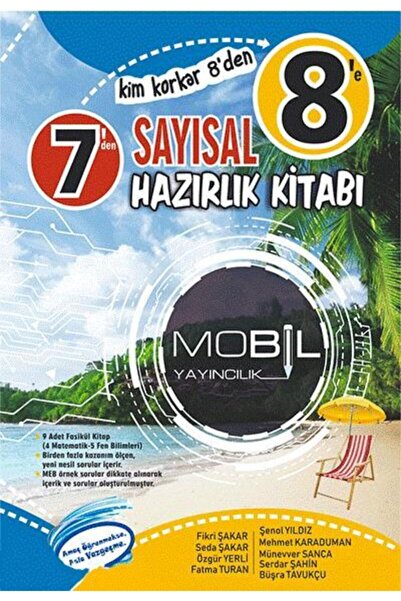 Genel Markalar Mobil 7den 8e Sayısal Hazırlık Kitabı