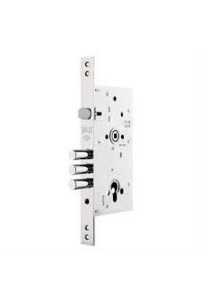 Kale Kilit Chrome Color Monoblock Steel Door Lock with Barrel