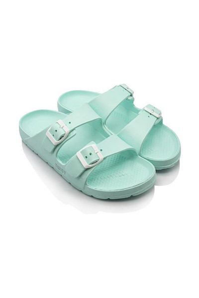 Twigy Papuci pentru bărbați, unisex, femei, cu cataramă dublă