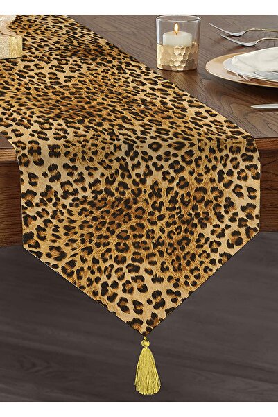 Realhomes ليوبارد نمط الطباعة الرقمية الزخرفية تصميم خاص معنقدة الشنيل مثلث عداء