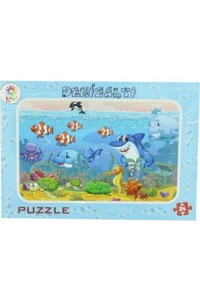 LAÇO Deniz Canlıları 24 Parça Puzzle