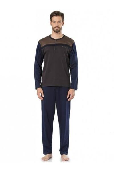 Pierre Cardin Pijama طقم بيجامة رجالي بأكمام طويلة من Pierre Cardin 5190