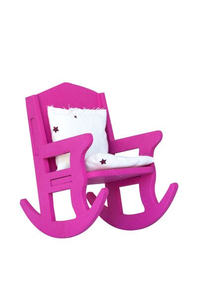 Dopagu Puddy Toys Ahşap Sallanan Sandalye Oyuncak