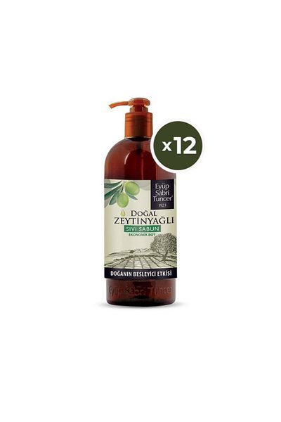 Eyüp Sabri Tuncer Natural Olive Oil Liquid Soap 750 Ml X 12 Pieces