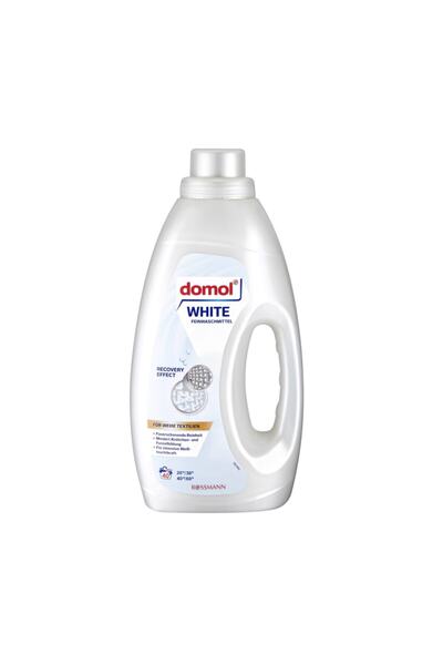 DOMOL Beyazlara Özel Çamaşır Deterjanı 40 Yıkama, Makine Kullanımı 1500 ml Sr...