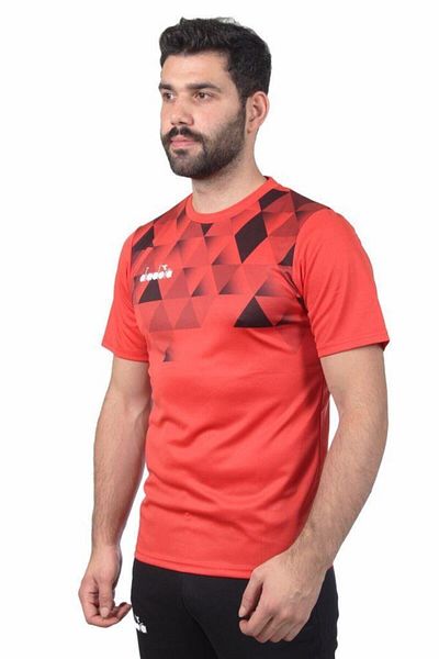 Diadora Alone Training T-shirt Κόκκινο
