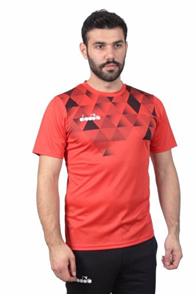 Diadora Alone Training T-shirt Red